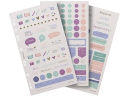 Autocolantes FILOFAX  Expressions - 6 Folhas