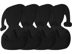 Conjunto De 4 Protetores Calcanhar Antiderrapantes, Sem Cola, Almofadas Confortáveis Para Sapatos De Salto Alto