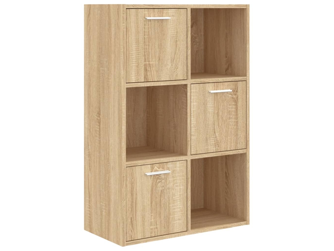 Storage Cabinet, Storage Cabinets Vidaxl Marrom Madeira Processada (n/a)