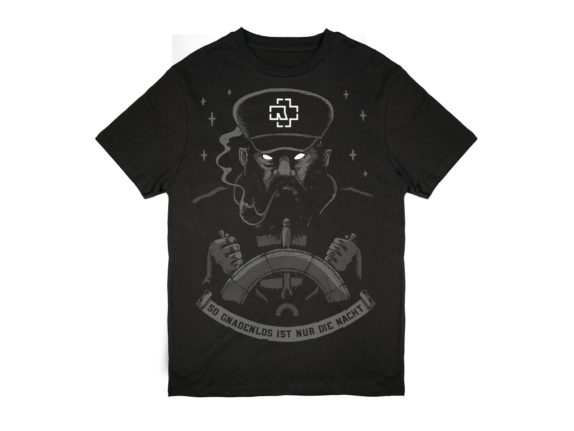 Rockinstone T-shirt Rammstein Band Seemann Size:m