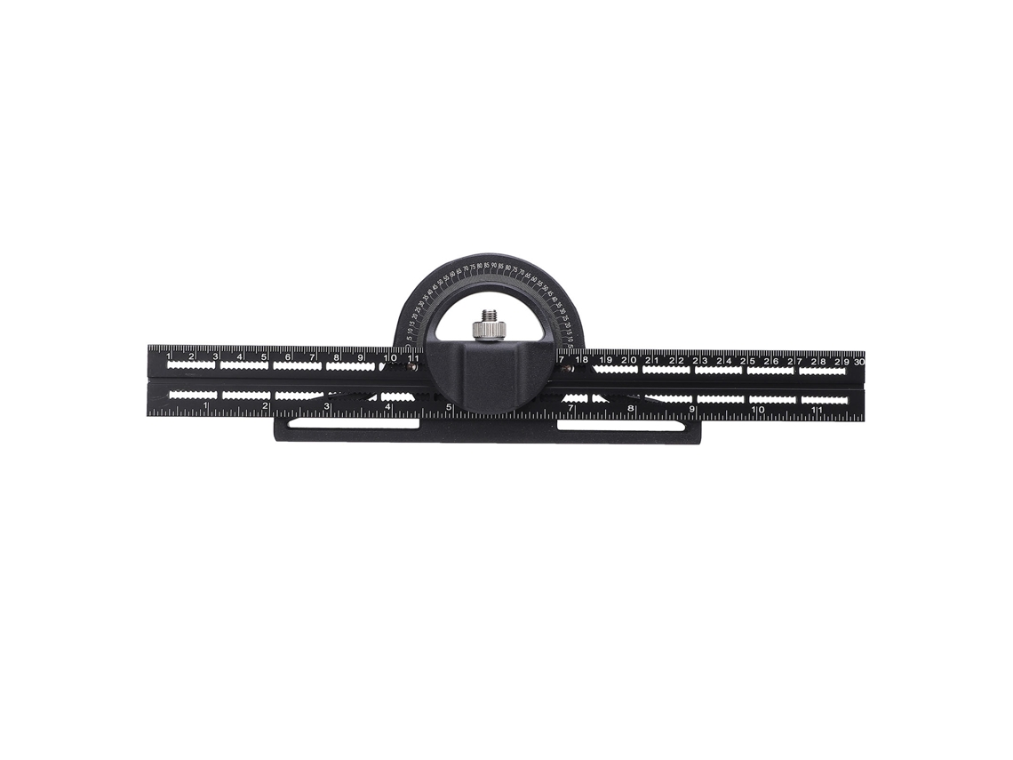 Regra Angular Combinada 300mm Multi função Móvel