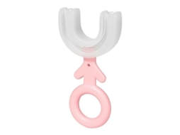 Escova de Dentes Infantil Manual em Formato U com 360 para Limpeza Bucal Crianças Pequenas e Bebês. Macia Grau Alimentício. GOKOCO