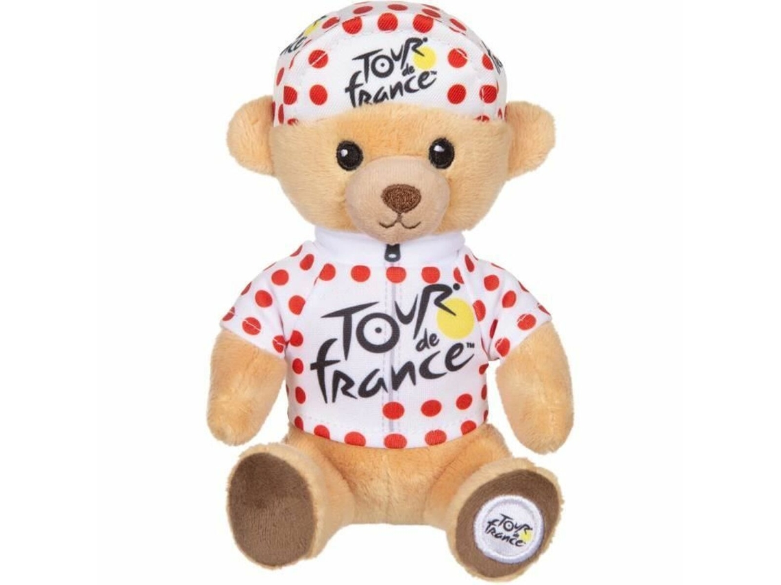 Oso De Peluche Del Tour De Francia Con Maillot De Lunares, 15 Cm