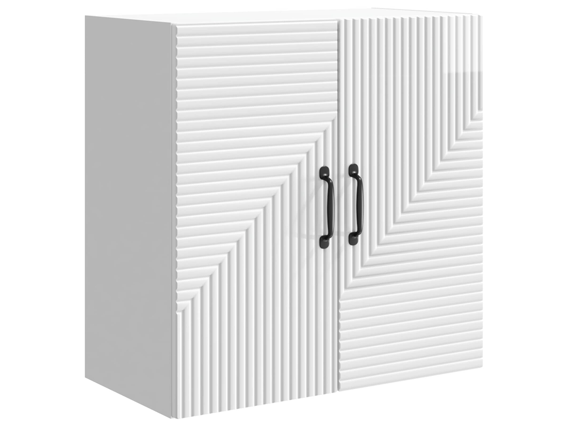 Maison Exclusive - Armário De Parede Branco Brilhante 59 X 31 X 60 Cm