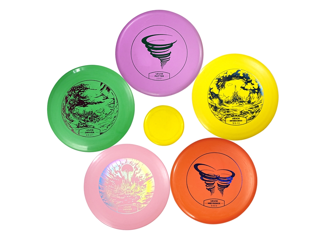 Conjunto Vevor De 5 Peças Para Iniciantes, Golfe Com Disco, Para Exterior E Pátio
