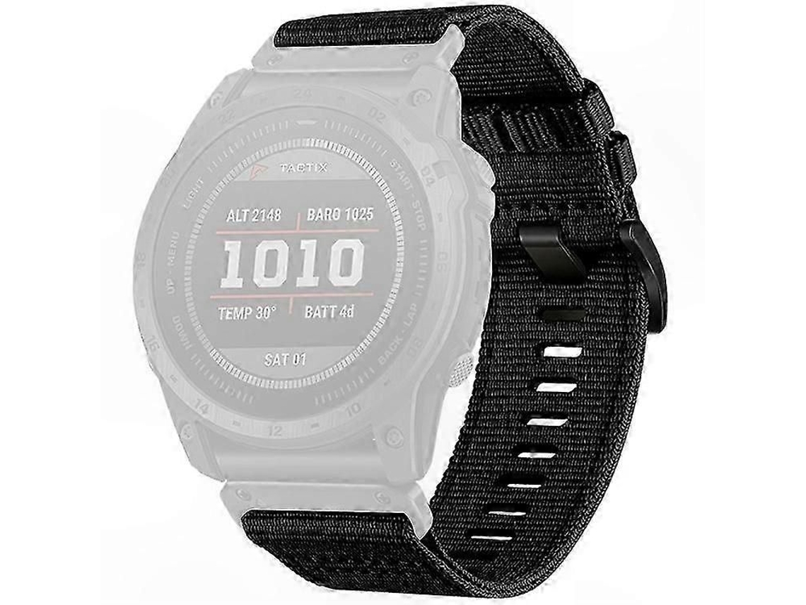 Pulseira de Nylon e Lona com Sistema Liberação Rápida 22 Mm para Smartwatches 47 Mm. GOKOCO