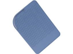 Almofada de Ferramenta de Modelagem de Cabelo de Silicone Resistente Ao Calor Azul ZMDECQNA