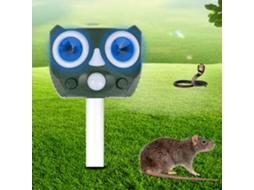 Repelente De Animais Usb Solar, Pir Impermeável