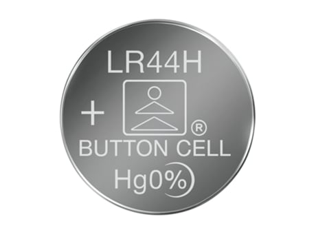 10x Pilhas Alcalinas Lr44h / 357a 1.5v Tianqiu Ag13 Silver