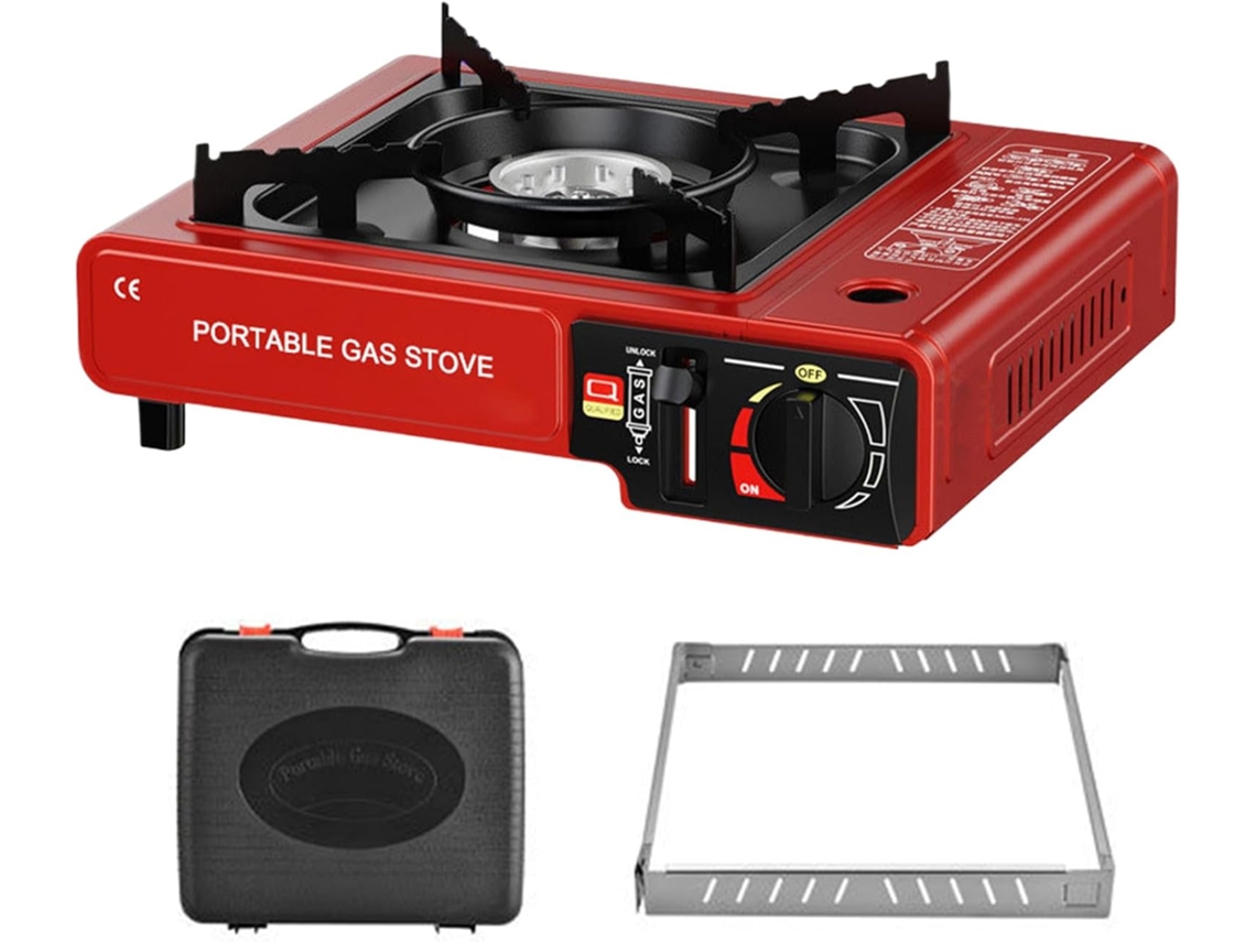 Fogão Portátil Para Camping, Fogão A Ar Para Cozinhar Em Camping, Queimador À Prova De Vento, Equipe Gokoco