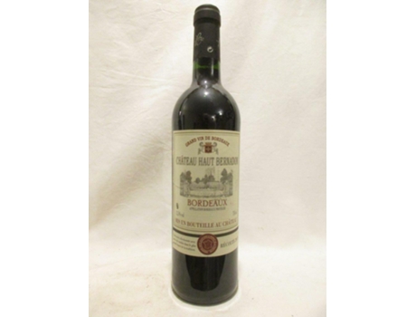 Vinho Tinto CHÂTEAU HAUT BERNARDON 2011 (75 cl - 1 unidade)