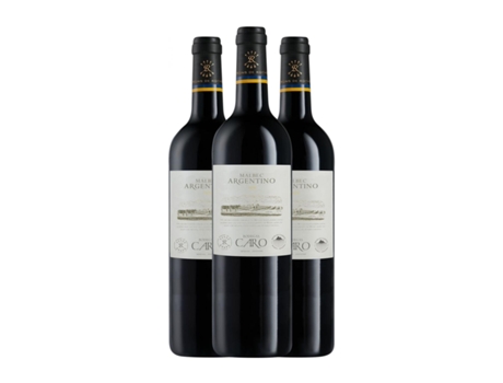 Vinho CARO Argentino Malbec (0.75 L - 3 Unidades)