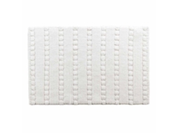 Tapete De Banho Jacquard "cleonis" 50x80cm Branco