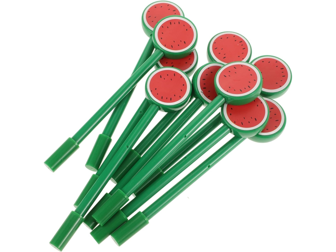 Conjunto De 10 Canetas Em Gel Leves E Confortáveis, Com Estampa