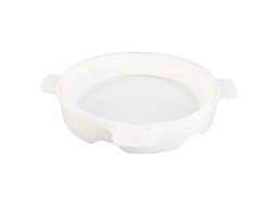 Forma de silicone antiaderente para tigelas de chocolate, própria para micro-ondas e freezer.