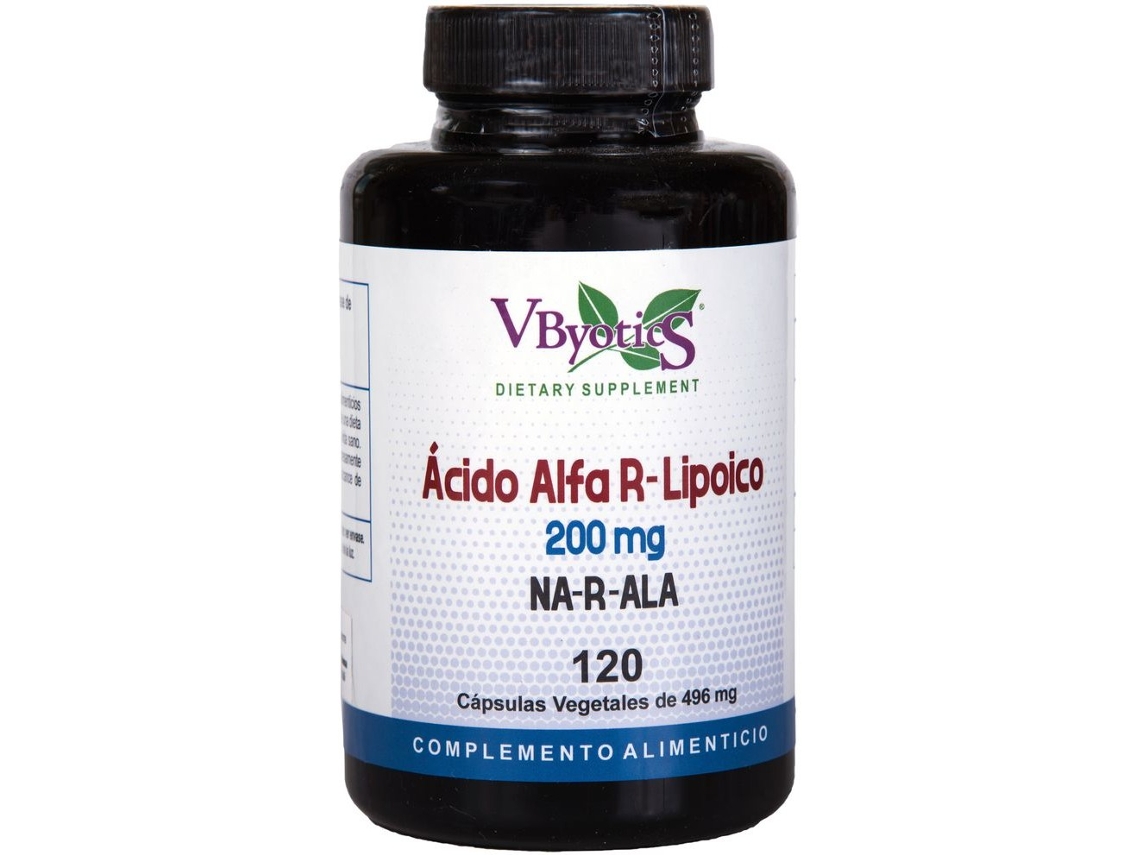 Acido Alfa R Lipoico 120 Cápsulas Vbyotics