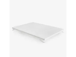 Topper visco aloe vera PIKOLIN HOME Dermoprotetor e Transpirável (135 x 190cm - 5cm de altura)