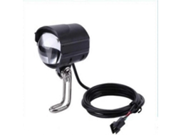 Lurelia Luz Bicicleta 1 Farol Led 2 Em 1 Para Bicicleta Elétrica E Scooter, À Prova D'água, Com Buzina Integrada