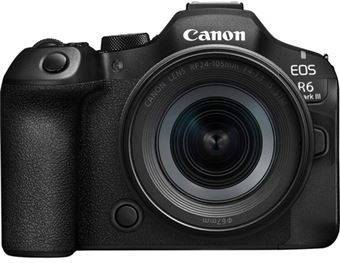 Máquina Fotográfica Mirrorless CANON EOS R6 Mark III + Objetiva RF 24-105mm F4-7.1 IS STM (32,5 MP)