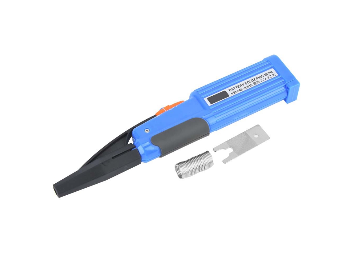 Soldador Eléctrico Sem Fio Portátil Recarregável Com Bateria 6w Kbi-645