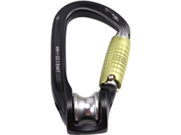 Mosquetão Rollclip Z Com Polia E Trava De Rosca Triact-lock Para