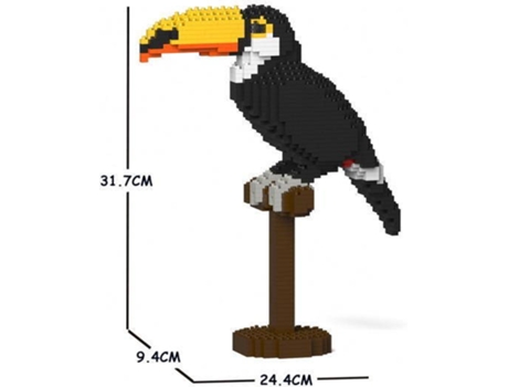 Blocos de Construção  Birds: Toco Toucan (790 Peças)