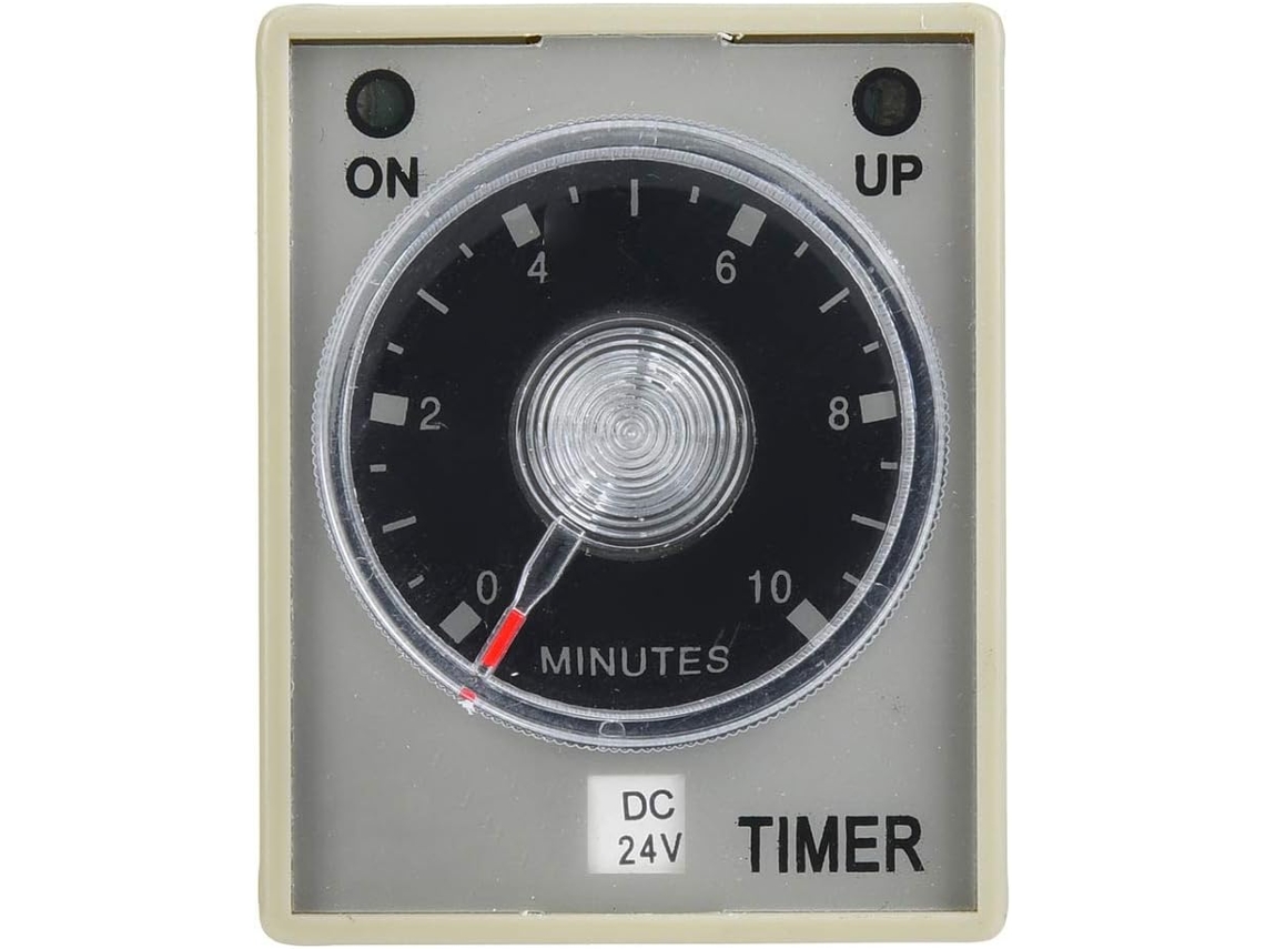Relé Temporizador Eletrônico Ah3-3 Com Capacidade De 10 Minutos