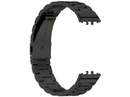 Pulseira De Aço Inoxidável Com Fivela De Três Contas Para Relógio Honor X5