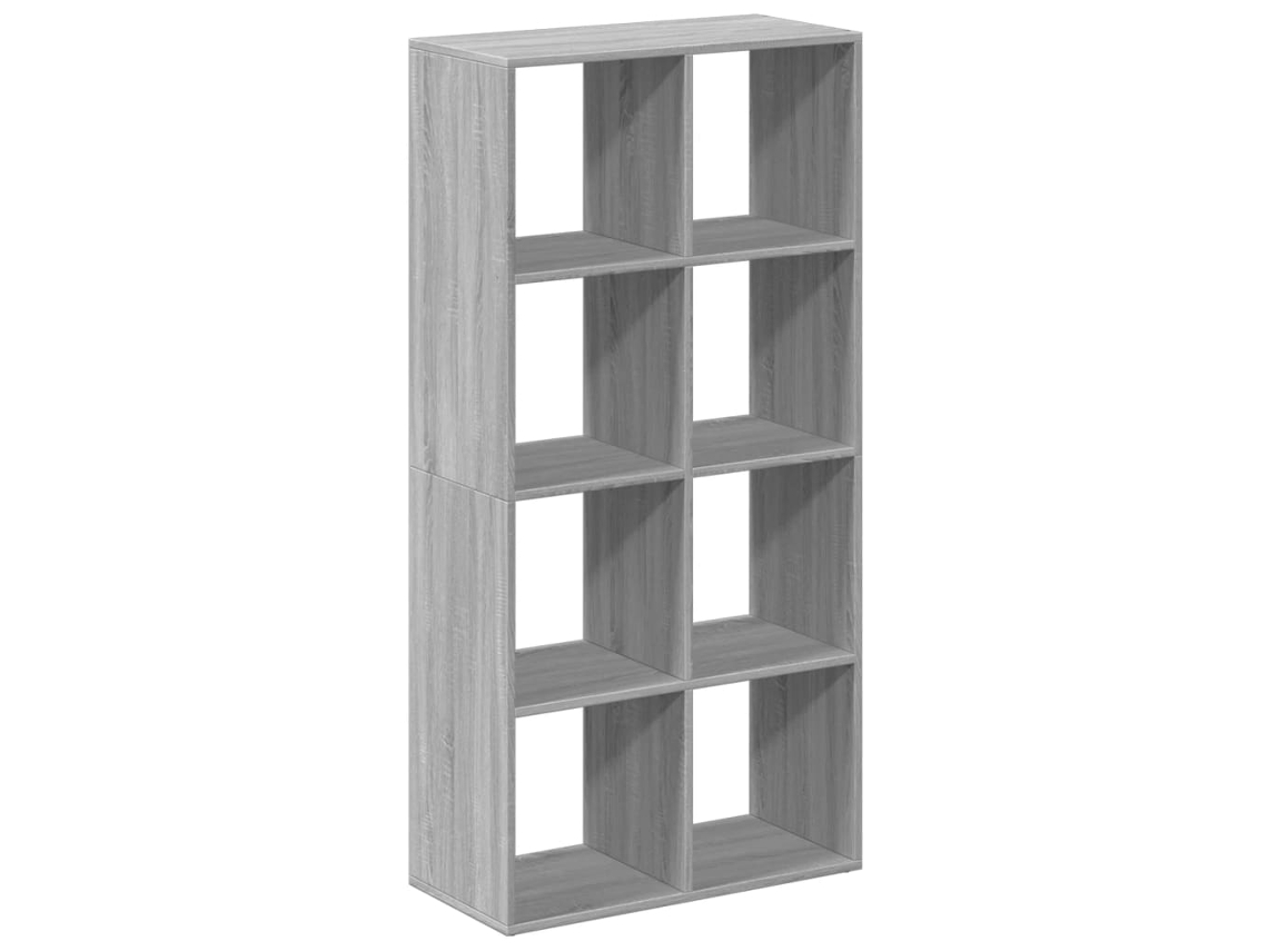 Estante Divisória Derivados Madeira Cinza Sonoma MAISON EXCLUSIVE (69,5x29x137,5 cm)