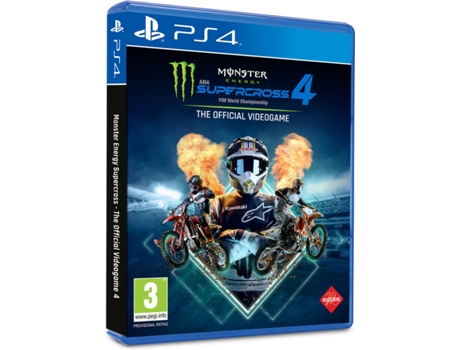 Monster Energy Supercross - The Official Videogame 4 - PS4