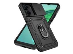 Lurelia Proteção Robusta Xiaomi Redmi 13c 4g, Capa Com Anel E Película De Ecrã