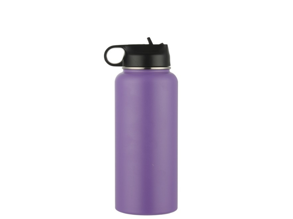 Garrafa De Água De Aço Inoxidável Garrafa Térmica De Metal Com Isolamento A Vácuo Mantém O Calor Brilvibera