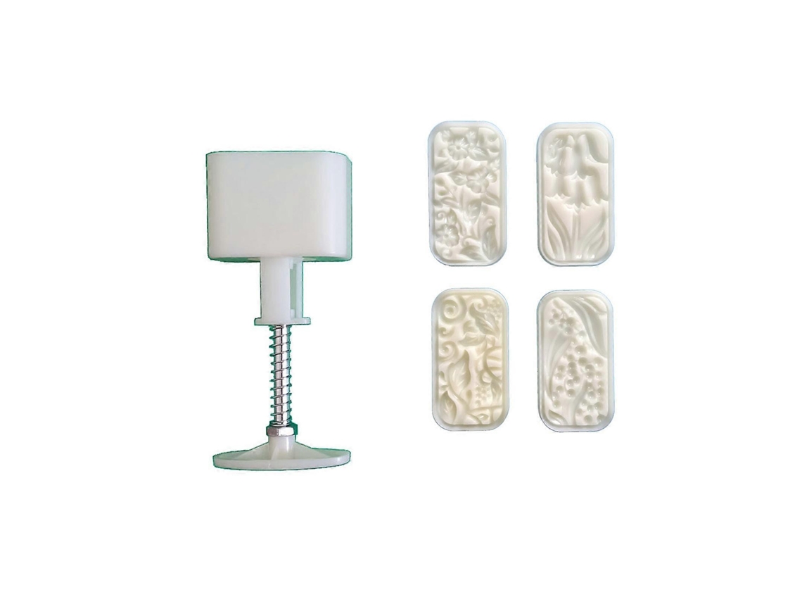 Formas Para Bolos Da Lua Fáceis De Usar, Carimbos Para Bolos Da Lua, Formas Para Bolos De Feijão Mungo Em Formato De Flor, Utensílio De Confeitaria Pe