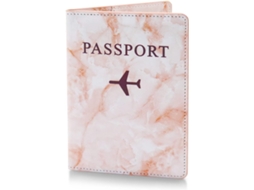Estojo transparente para passaporte, 6 unidades AQUAFORGE