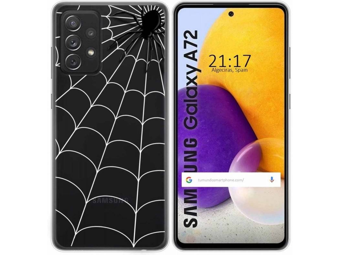 Capa Samsung Galaxy A72 TUMUNDOSMARTPHONE Aranha Multicor