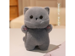 Brinquedo de Pelúcia Gato Pequeno Decoração de Mesa Acessório Rosa CHABERLU