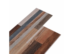 Conjunto 28 Piso De Pvc Vidaxl Multicolorido Pvc (30,5 X 61 Cm)
