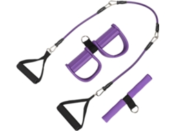 Faixa Elástica De Resistência Ajustável Com Pedal, Portátil E Multifuncional, Ideal Para Exercícios Em Casa Na