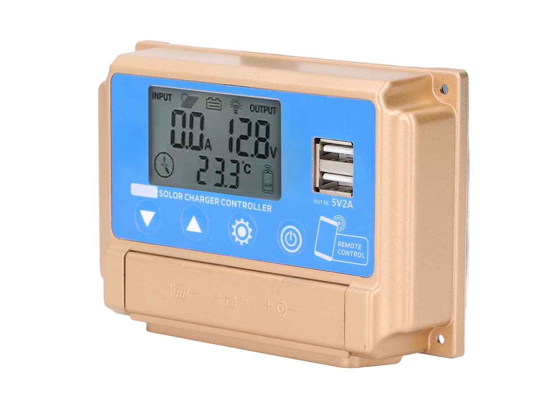 Controlador Solar Mppt 12v 24v 50a Com Usb Lcd Bt