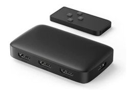 Hdmi Switch 4k 30hz 3 Entradas 1 Saída 1080p 60hz 3d Com Ir Remote Compatível Ps5 Ps4 Ps3 Xbox Tv Stick Box Tela Do Projetor Gusshious
