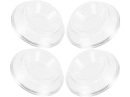 Veemoon Conjunto De 4-protetores Piso Para Piano, Almofadas Antiderrapantes Para Pés De Piano Vertical, Abs Silencioso