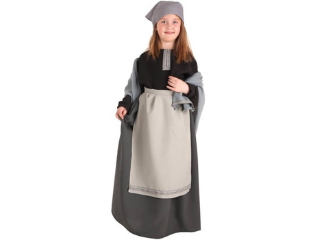 Fato de Menina  Vendedora De Castanhas (Tam: 3 a 5 Anos)