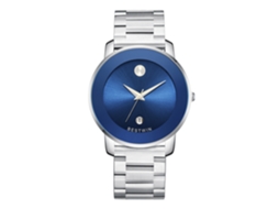 Relógio de Quartzo Masculino MDUG (branco e Azul)