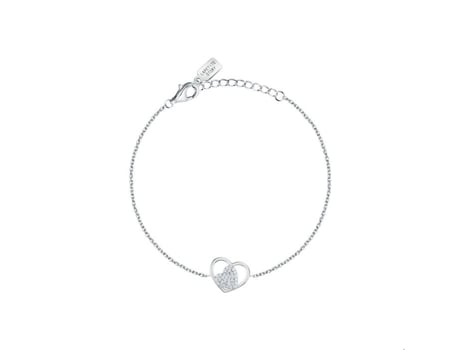 Bracelete Em Prata 925/1000 E Zircão Lps05awv19 La Petite Story
