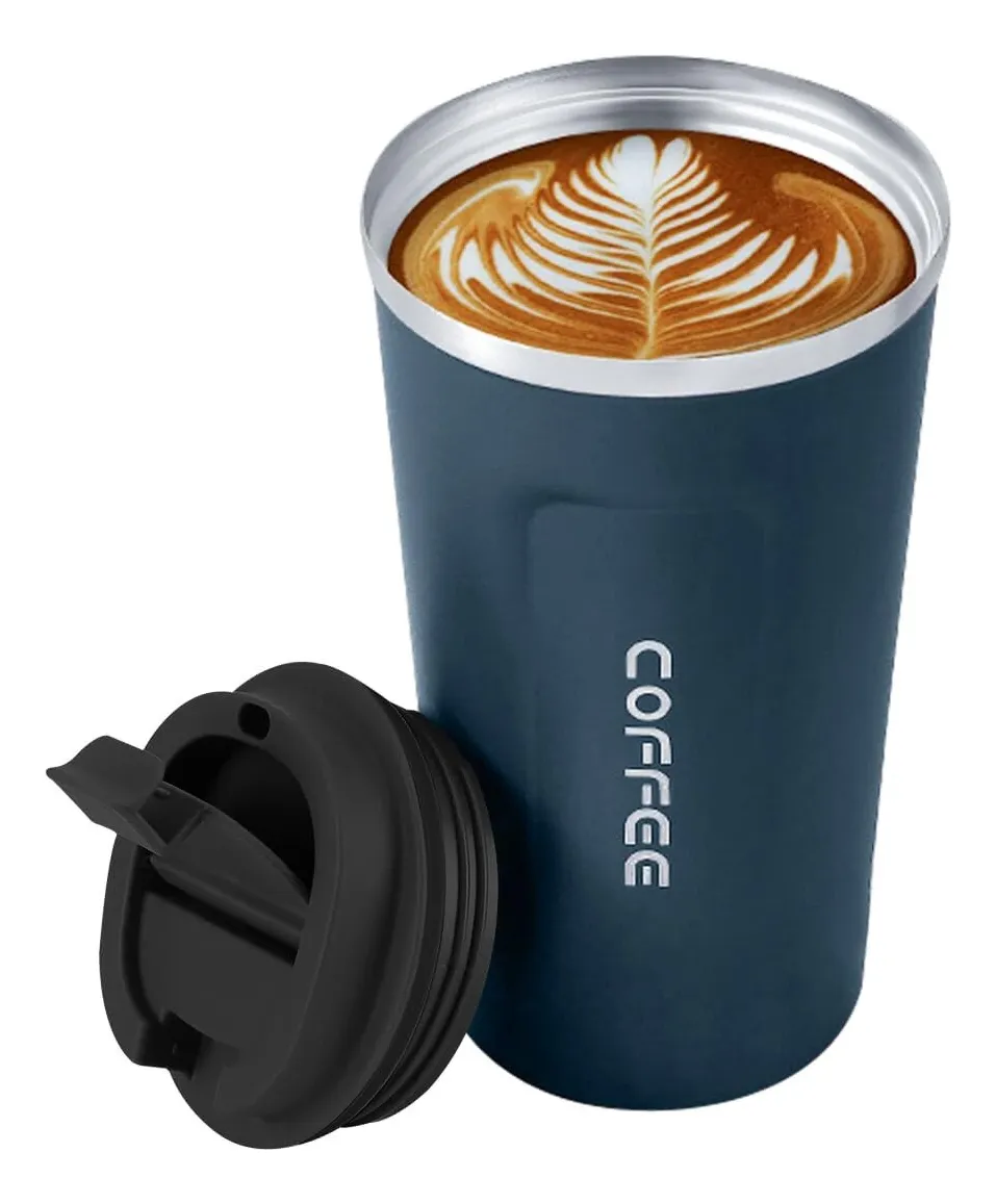 Caneca Térmica De Café De Aço Inoxidável 304 De 18 Oz/510 Mlvayotoy