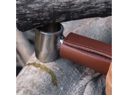 Broca Manual de Aço Inoxidável para Camping Sobrevivência