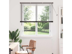 Vidaxl Persianas Venecianas Preto 175 X 130 Cm Alumínio