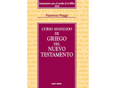 Livro Curso Avanzado Griego Nuevo Testamento