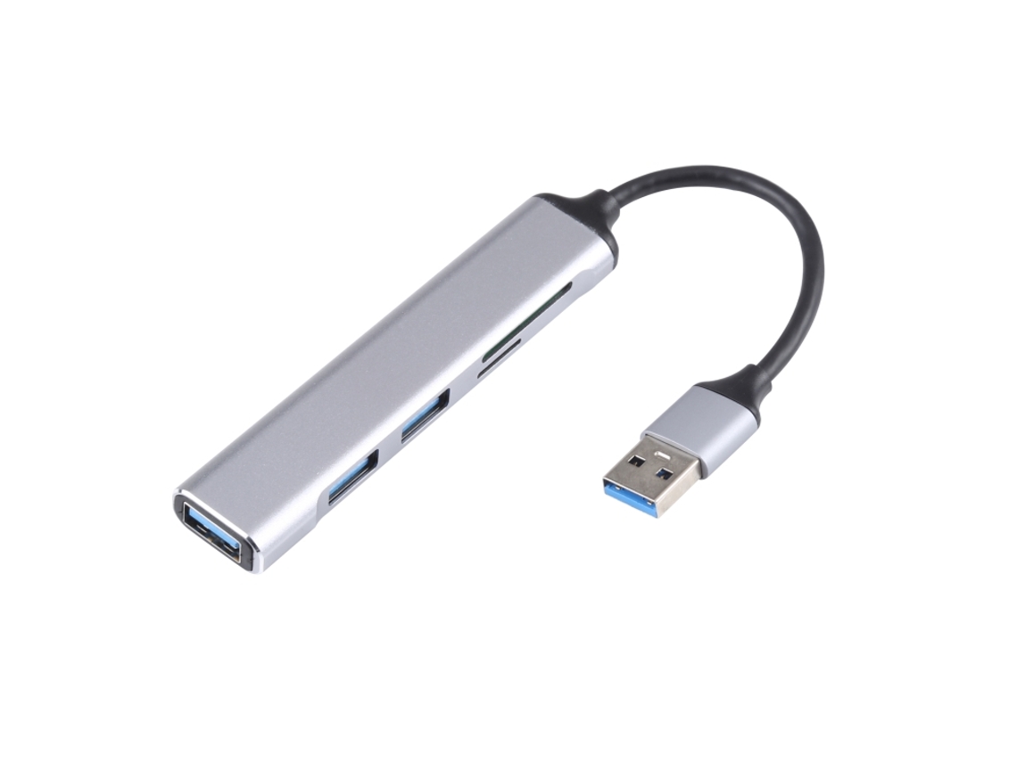 Estação de Acoplamento Usb 3.0 5 em 1 com Leitor de Cartão Sd/tf AQUAFORGE