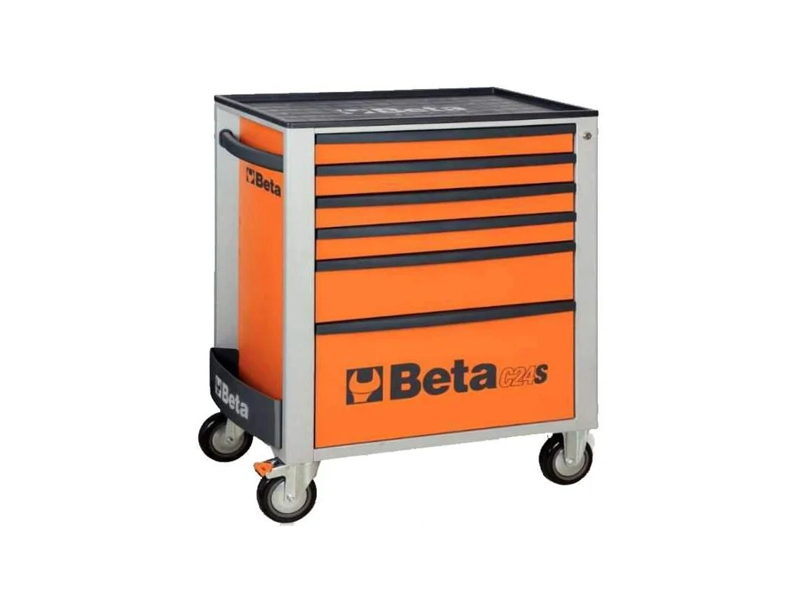 Beta-Carro 6 Gavetas Laranja C24S/6-0
